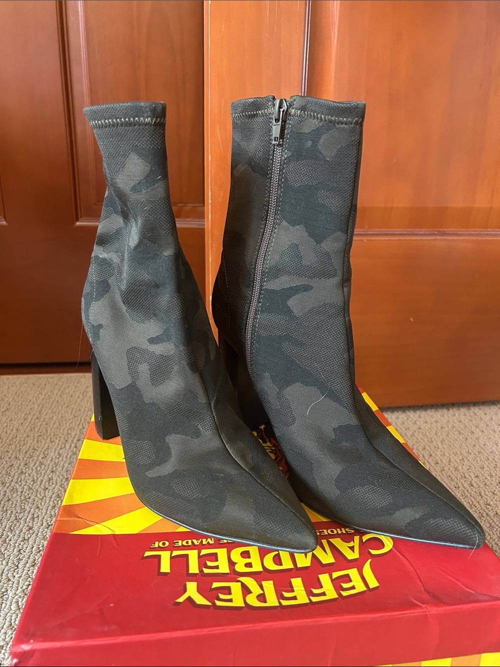 Camo Sock Bootie